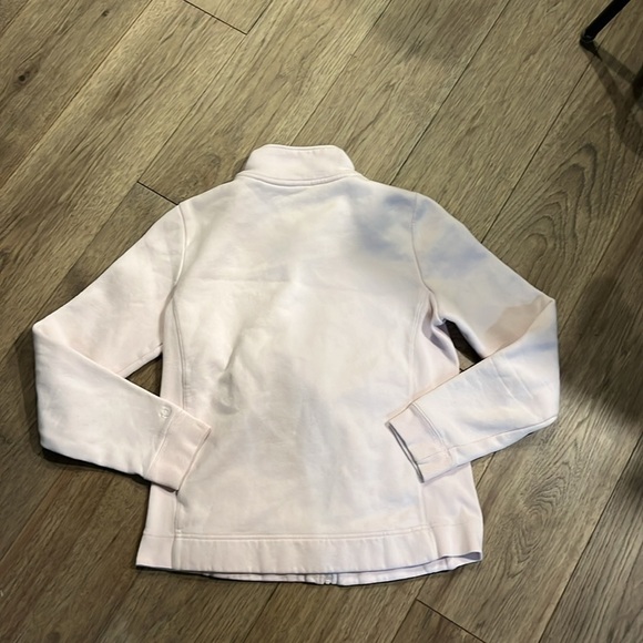 IZOD | pink full zip sweatshirt, size small - Picture 7 of 7